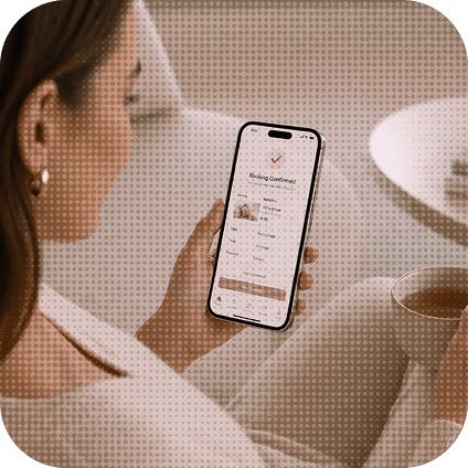 Book in seconds